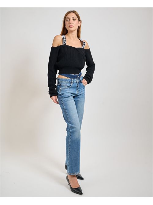 Jeans donna Karl Lagerfeld a vita alta KARL LAGERFELD | A3W100041EK